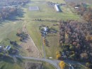 19-Arial - Looking West * An oblique shot of the house and the horse farm. * 1600 x 1200 * (421KB)